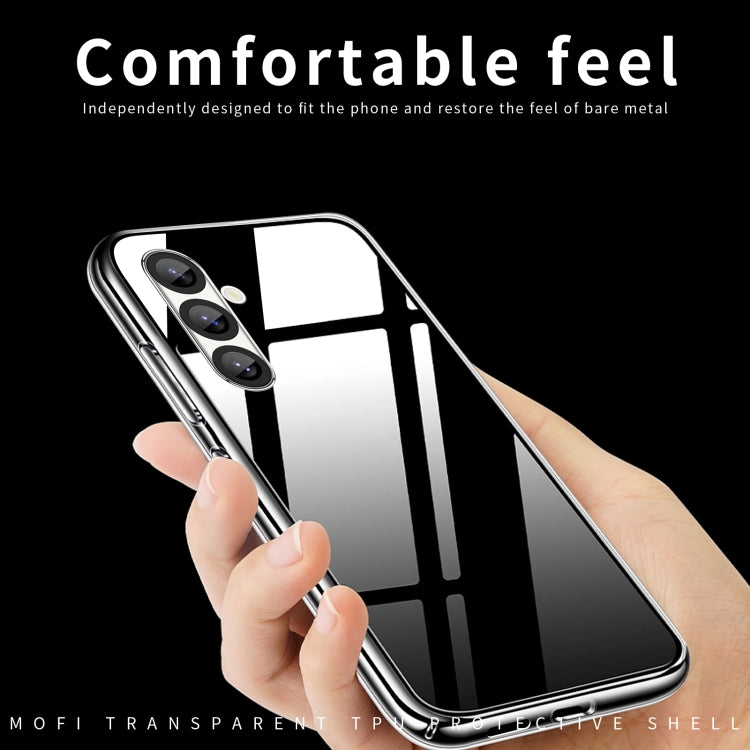 For Samsung Galaxy S25+ 5G MOFI Ming Series Ultra-thin TPU Phone Case(Transparent) - Galaxy S25+ 5G Cases by MOFI | Online Shopping UK | buy2fix