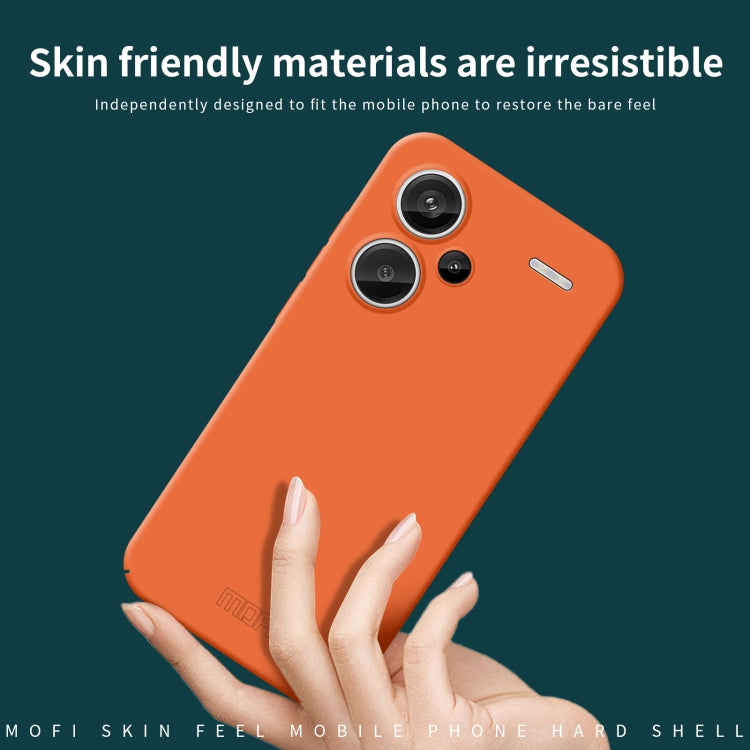 For Xiaomi Redmi Note 13 Pro+ MOFI Qin Series Skin Feel All-inclusive PC Phone Case(Gray) - Note 13 Pro+ Cases by MOFI | Online Shopping UK | buy2fix