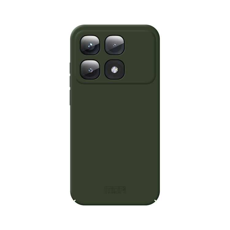 For Xiaomi Redmi K70 Ultra MOFI Qin Series Skin Feel All-inclusive PC Phone Case(Green) - Xiaomi Cases by MOFI | Online Shopping UK | buy2fix