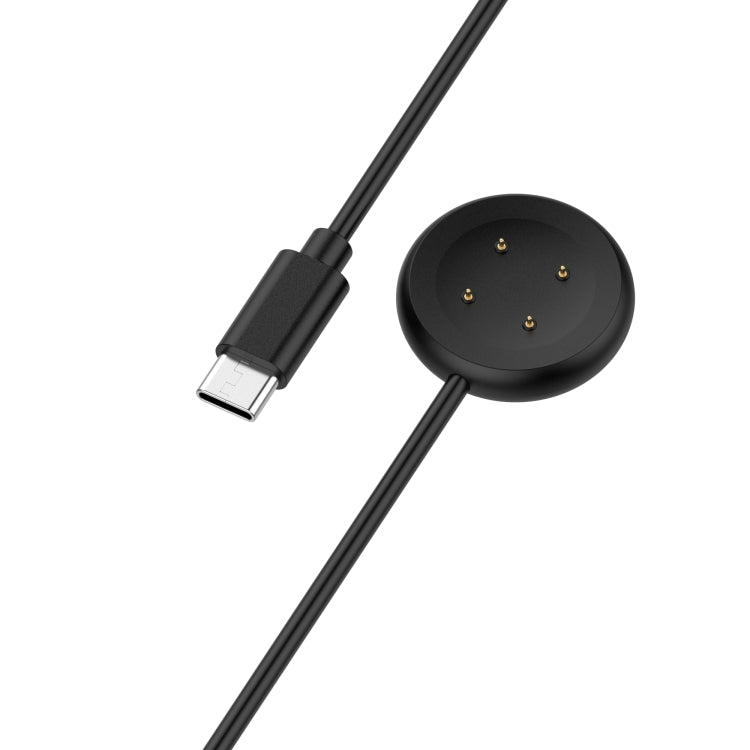 For Google Pixel Watch 2 Type-C Interface Smart Watch Charging Cable, Length: 1m(Black) - Other by buy2fix | Online Shopping UK | buy2fix