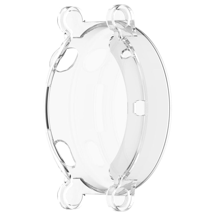 For Huawei Watch GT4 41mm Full Coverage TPU Electroplated Watch Protective Case(Transparent White) - Watch Cases by buy2fix | Online Shopping UK | buy2fix