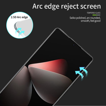 For Meizu 21 Pro MOFI 9H 2.5D Full Screen Tempered Glass Film(Black) - For Meizu by MOFI | Online Shopping UK | buy2fix