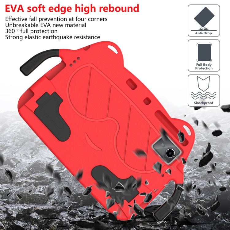 For DOOGEE T30 Pro 11 2023 Ice Baby EVA Shockproof Hard PC Tablet Case(Rose Red+Black) - Others by buy2fix | Online Shopping UK | buy2fix