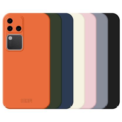 For vivo S18 Pro MOFI Qin Series Skin Feel All-inclusive PC Phone Case(Orange) - S18 Pro Cases by MOFI | Online Shopping UK | buy2fix