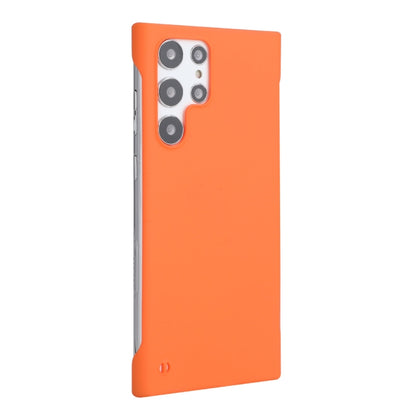 For Samsung Galaxy S24 Ultra 5G ENKAY Matte Frameless Hard PC Case(Orange) - Galaxy S24 Ultra 5G Cases by ENKAY | Online Shopping UK | buy2fix