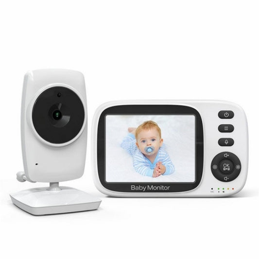 MC632A 2 Way Voice Talk Temperature Monitoring Baby Camera 3.2 inch Screen Baby Monitor(AU Plug) - Baby Monitor by buy2fix | Online Shopping UK | buy2fix