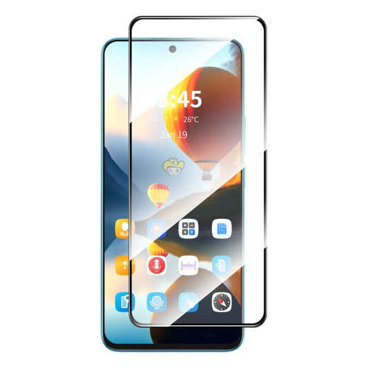 For Realme V50s 5G / V50 5G ENKAY Full Glue High Aluminum-silicon Tempered Glass Film - V50 Tempered Glass by ENKAY | Online Shopping UK | buy2fix