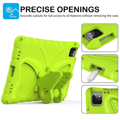 For iPad Pro 11 2024 Butterfly Bracket EVA Shockproof Tablet Case(Grass Green) - iPad Pro 11 2024 Cases by buy2fix | Online Shopping UK | buy2fix