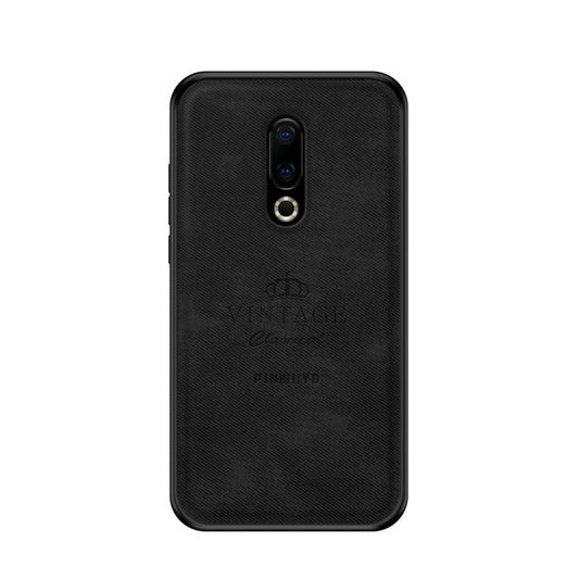 PINWUYO Shockproof Waterproof Full Coverage PC + TPU + Skin Protective Case for Meizu 16 Plus(Black) - Meizu by PINWUYO | Online Shopping UK | buy2fix