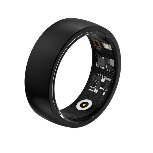 R09M SIZE 22 Smart Ring, Support Health Monitoring / Care For Families(Black) - Smart Rings / Smart Telephones by buy2fix | Online Shopping UK | buy2fix