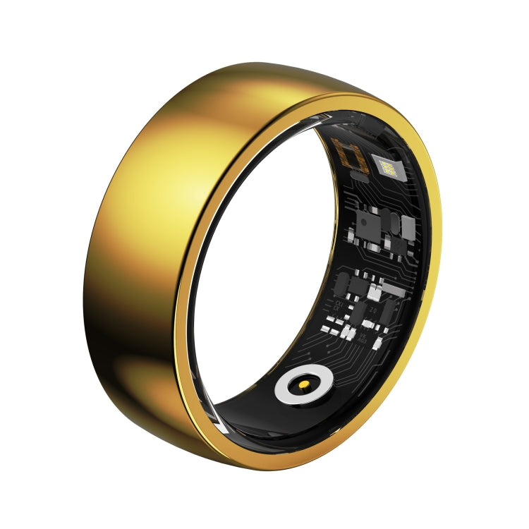 R09M SIZE 22 Smart Ring, Support Health Monitoring / Care For Families(Gold) - Smart Rings / Smart Telephones by buy2fix | Online Shopping UK | buy2fix