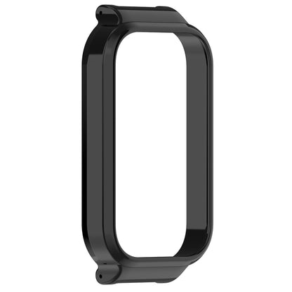 For Xiaomi Smart Band 8 Active Half Pack PC Watch Protective Case(Black) - Watch Cases by buy2fix | Online Shopping UK | buy2fix