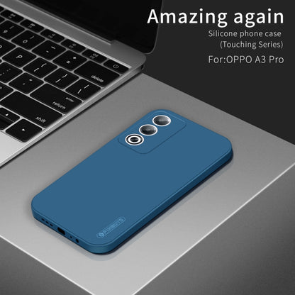 For OPPO A3 Pro Global PINWUYO Sense Series Liquid Silicone TPU Phone Case(Green) - OPPO Cases by PINWUYO | Online Shopping UK | buy2fix