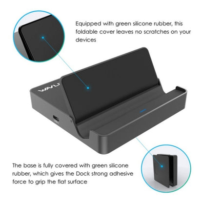 WAVLINK UHP3D01G Gigabit Ethernet USB 3.0 Multi-Function HUB 4K HD Docking Station(AU Plug) - USB 3.0 HUB by WAVLINK | Online Shopping UK | buy2fix