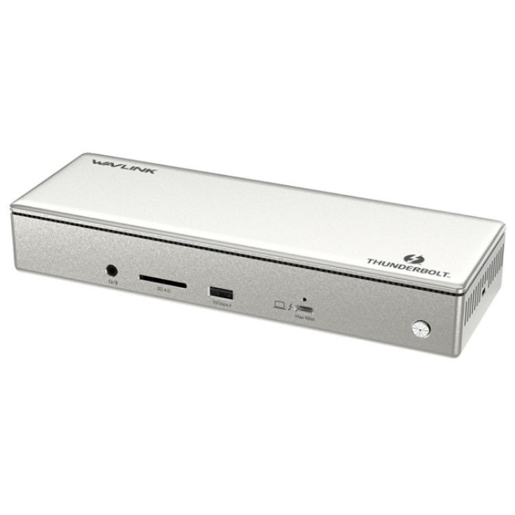 WAVLINK UTD41 PRO RJ45 / Audio / SD Card Reader 15-in-1 Thunderbolt 4 Docking Station, Plug:EU Plug -  by WAVLINK | Online Shopping UK | buy2fix