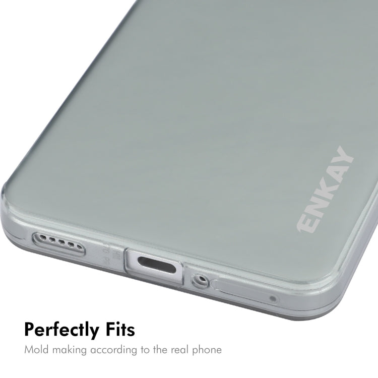 For Redmi K70 Ultra ENKAY Hat-Prince Translucent Matte TPU Soft Phone Case(Grey) - Xiaomi Cases by ENKAY | Online Shopping UK | buy2fix