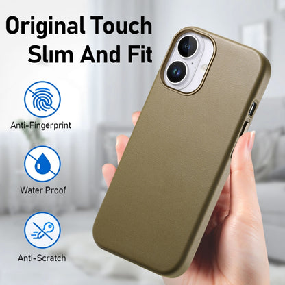 For iPhone 16 Pro Max Electroplated Metal Button Shockproof Phone Case(Green) - iPhone 16 Pro Max Cases by buy2fix | Online Shopping UK | buy2fix