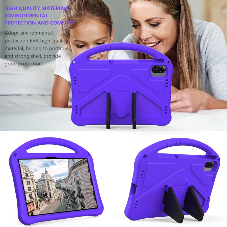 For Infinix XPad 11 inch 2024 EVA Shockproof Tablet Case with Holder(Purple) - Others by buy2fix | Online Shopping UK | buy2fix