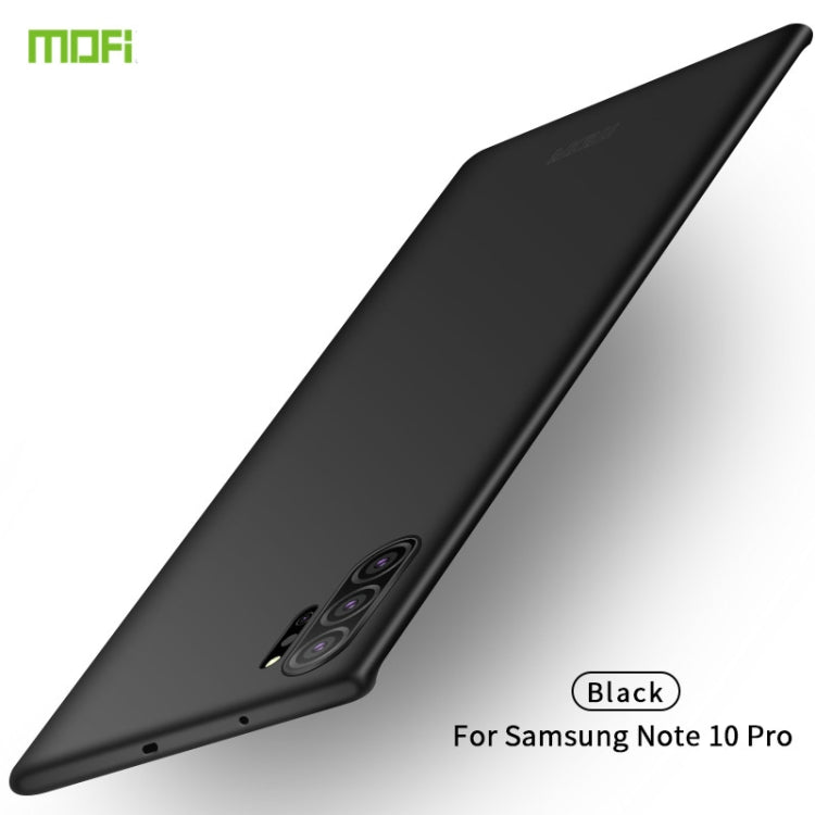 MOFI Frosted PC Ultra-thin Hard Case for Galaxy Note10 Pro(Black) - Galaxy Phone Cases by MOFI | Online Shopping UK | buy2fix