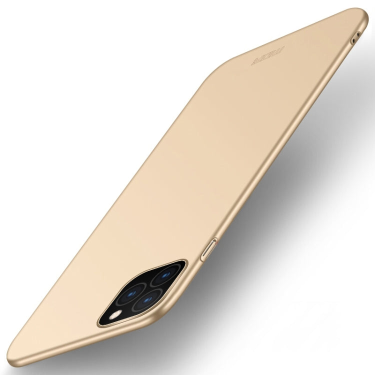 For iPhone 11 Pro MOFI Frosted PC Ultra-thin Hard Case (Gold) - iPhone 11 Pro Cases by MOFI | Online Shopping UK | buy2fix