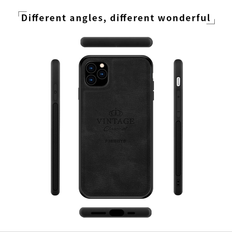 For iPhone 11 Pro PINWUYO Shockproof Waterproof Full Coverage PC + TPU + Skin Protective Case (Black) - iPhone 11 Pro Cases by PINWUYO | Online Shopping UK | buy2fix