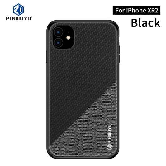 For iPhone 11 PINWUYO Honors Series Shockproof PC + TPU Protective Case (Black) - iPhone 11 Cases by PINWUYO | Online Shopping UK | buy2fix