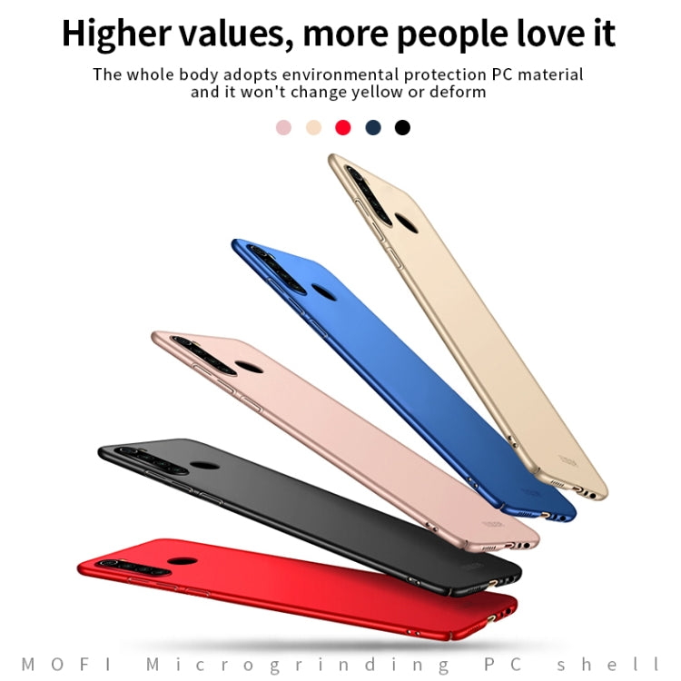 For Xiaomi RedMi Note8 MOFI Frosted PC Ultra-thin Hard Case(Rose gold) - Xiaomi Cases by MOFI | Online Shopping UK | buy2fix