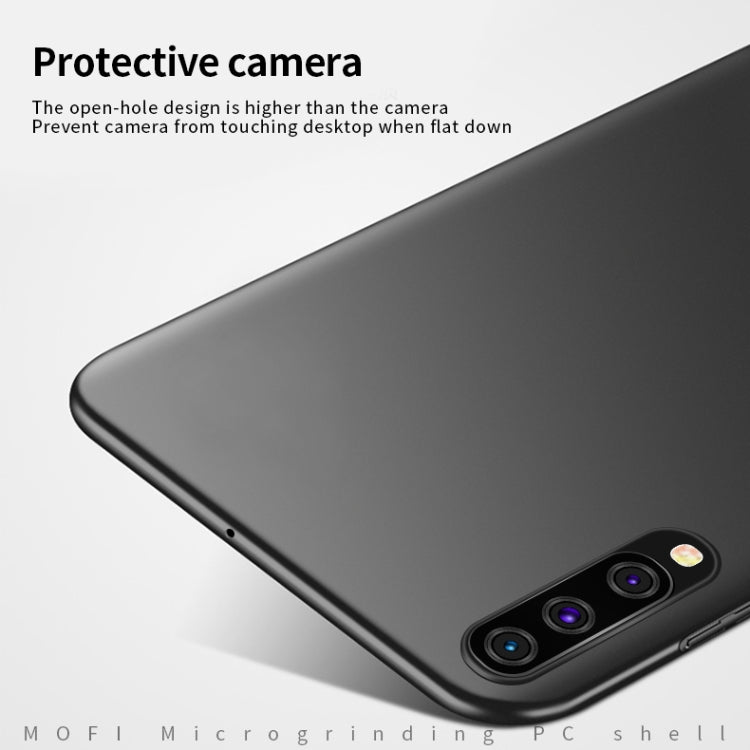 For Galaxy A50 MOFI Frosted PC Ultra-thin Hard Case(Rose gold) - Galaxy Phone Cases by MOFI | Online Shopping UK | buy2fix