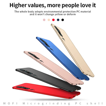 For Xiaomi Mi CC9 Pro MOFI Frosted PC Ultra-thin Hard Case(Red) - Xiaomi Cases by MOFI | Online Shopping UK | buy2fix