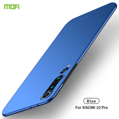 For Xiaomi Mi 10 Pro MOFI Frosted PC Ultra-thin Hard Case(Blue) - Xiaomi Cases by MOFI | Online Shopping UK | buy2fix