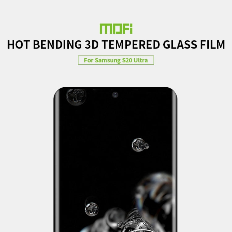 For Galaxy S20 Ultra MOFI 9H 3D Explosion Proof Thermal Bending Full Screen Covered Tempered Glass Film - Galaxy Tempered Glass by MOFI | Online Shopping UK | buy2fix