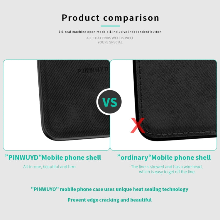 For Galaxy A21 PINWUYO Zun Series PC + TPU + Skin Waterproof And Anti-fall All-inclusive Protective Shell(Black) - Galaxy Phone Cases by PINWUYO | Online Shopping UK | buy2fix