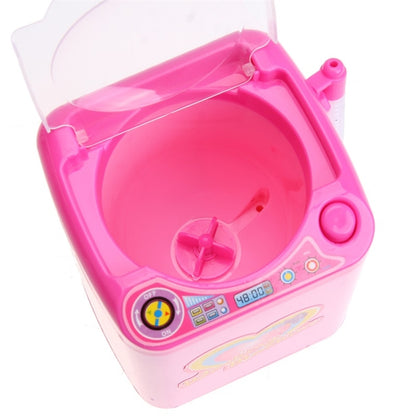 Mini Electric Washing Machine Pretend Play Children Furniture Toys(Pink) - Pretend Play Toys by buy2fix | Online Shopping UK | buy2fix