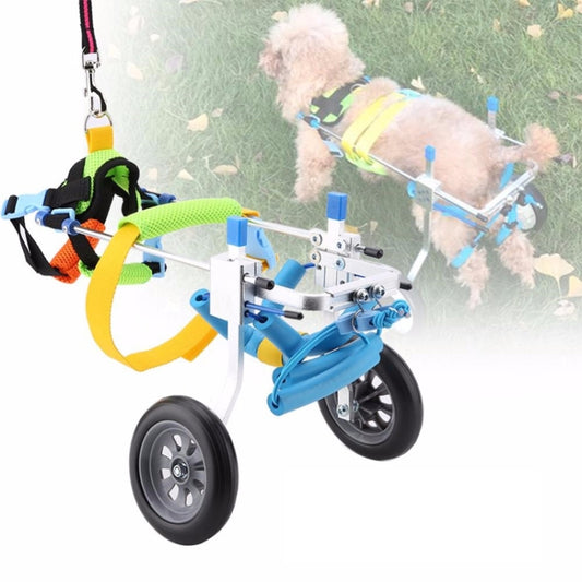 Pet Wheelchair Disabled Dog Old Dog Cat Assisted Walk Car Hind Leg Exercise Car For Dog/Cat Care, Size:XXS - Training Aids by buy2fix | Online Shopping UK | buy2fix