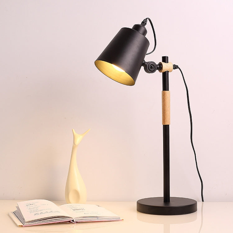 Knob Switch Reading Desk Lamp Home Decoration Lamp(Black) - Desk Lamps by buy2fix | Online Shopping UK | buy2fix