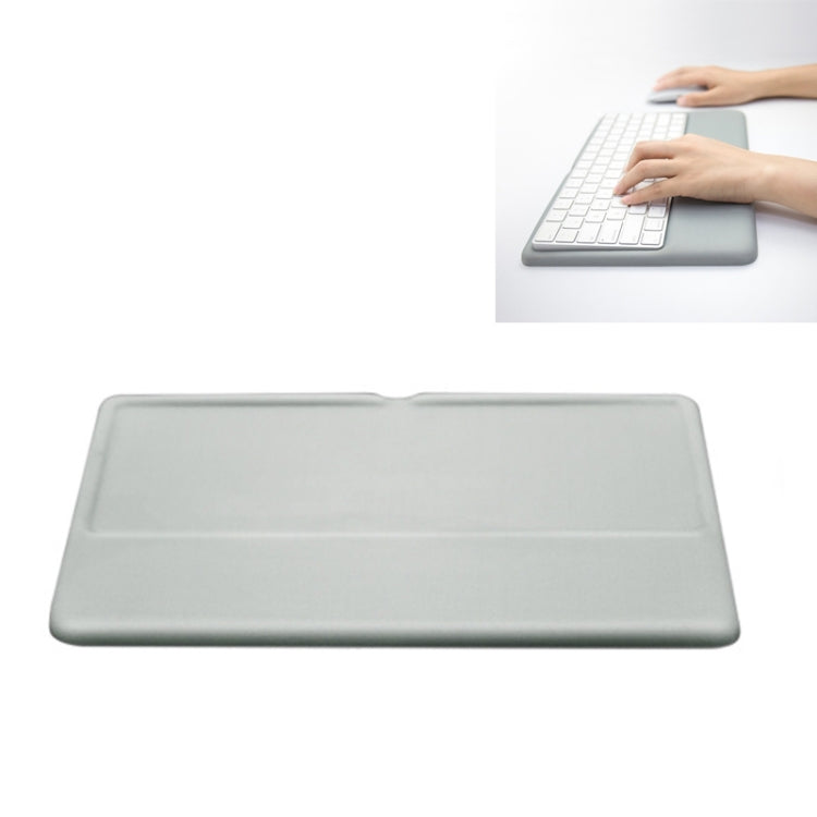 Wireless Keyboard Support Memory Foam Silicone Wrist Pad Base for Apple Magic Keyboard 2, Size:S(Grey) - Other Accessories by buy2fix | Online Shopping UK | buy2fix