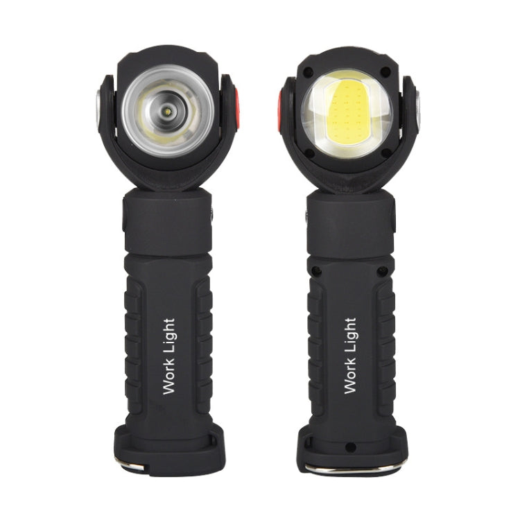 Dual-Function Work Light Outdoor Portable Handheld Inspection Light COB Rechargeable Flashlight Emergency Light - LED Flashlight by buy2fix | Online Shopping UK | buy2fix