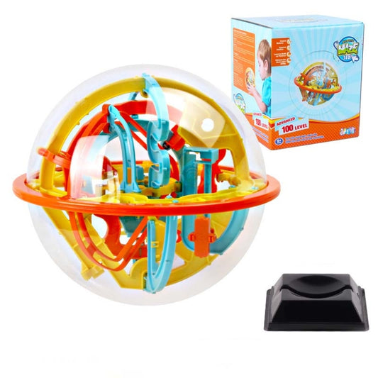101212 100 Levels Intelligence Breakthrough Maze Ball Magic Ball Portable Children Toy - Math Toys by buy2fix | Online Shopping UK | buy2fix