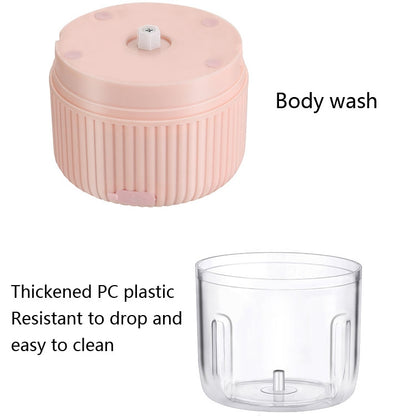 Household Vegetable Cutting Electric USB Garlic Masher Baby Mini Cooking Machine Baby Food Supplement Machine, Style:250ml(Pink) - Stirrer & Squeezer by buy2fix | Online Shopping UK | buy2fix