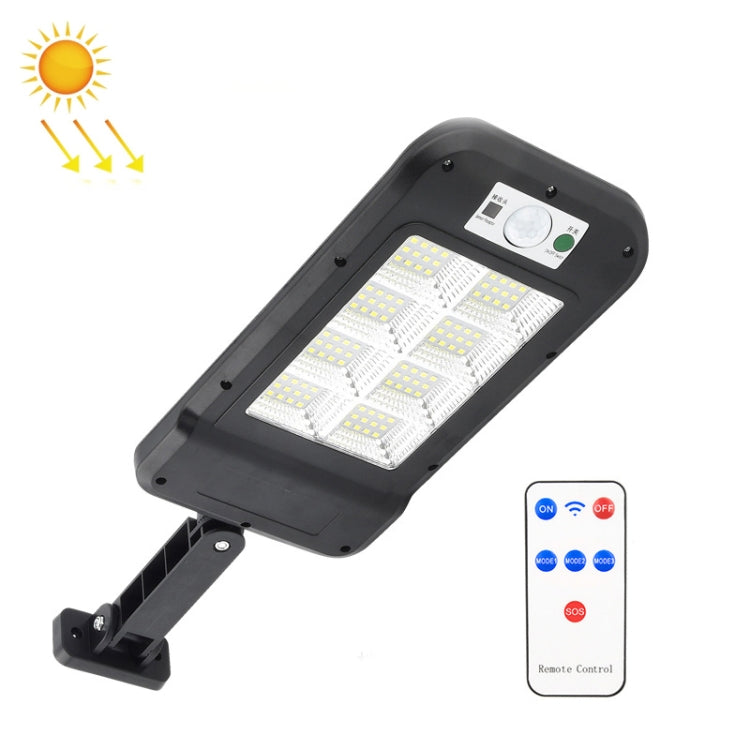 Solar Wall Light Outdoor Waterproof Human Body Induction Garden Lighting Household Street Light  8 x 16LED With Remote Control - Solar Lights by buy2fix | Online Shopping UK | buy2fix