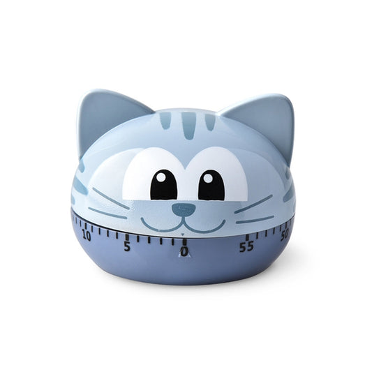 Kitchen Mechanical Timer Cartoon 60 Minutes Timer Baking Cooking Reminder(Kitten) - Digital Countdown by buy2fix | Online Shopping UK | buy2fix