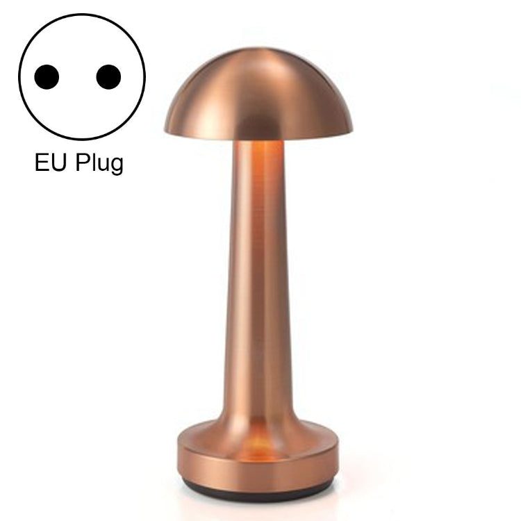 JB-TD008 Outdoor Table Lamp Creative Charging Restaurant Touch Table Lamp Bar Table Lamp, Specification: EU Plug(Red Copper) - Bedside Light by buy2fix | Online Shopping UK | buy2fix