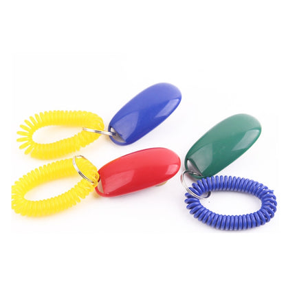 5 PCS Dog Training Clicker Pet Vocalization Cat And Dog Training Device Pet Training Supplies(Random Color Delivery) - Training Aids by buy2fix | Online Shopping UK | buy2fix