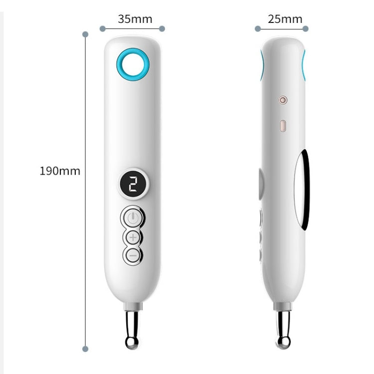 Smart  Rechargeable Meridian Pen Hot Compress Pulse Acupuncture Acupuncture Massager, Specification： Flagship - Massage & Relaxation by buy2fix | Online Shopping UK | buy2fix