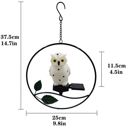 Outdoor Waterproof Garden Solar Simulation Animal Lawn LED Landscape Light(Owl) - Solar Lights by buy2fix | Online Shopping UK | buy2fix