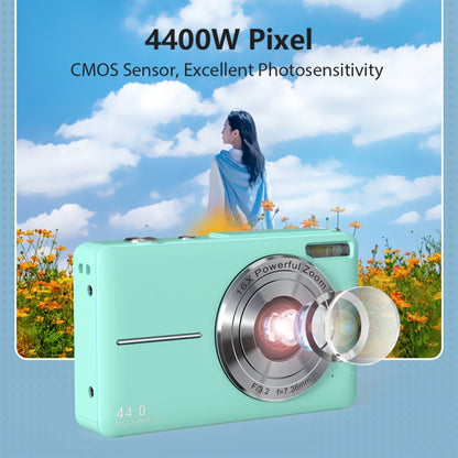 DC403L-AF 2.4-Inch 16X Zoom HD Digital Camera Mini Children Photography Camera AU Plug(Green+32G) - Children Cameras by buy2fix | Online Shopping UK | buy2fix