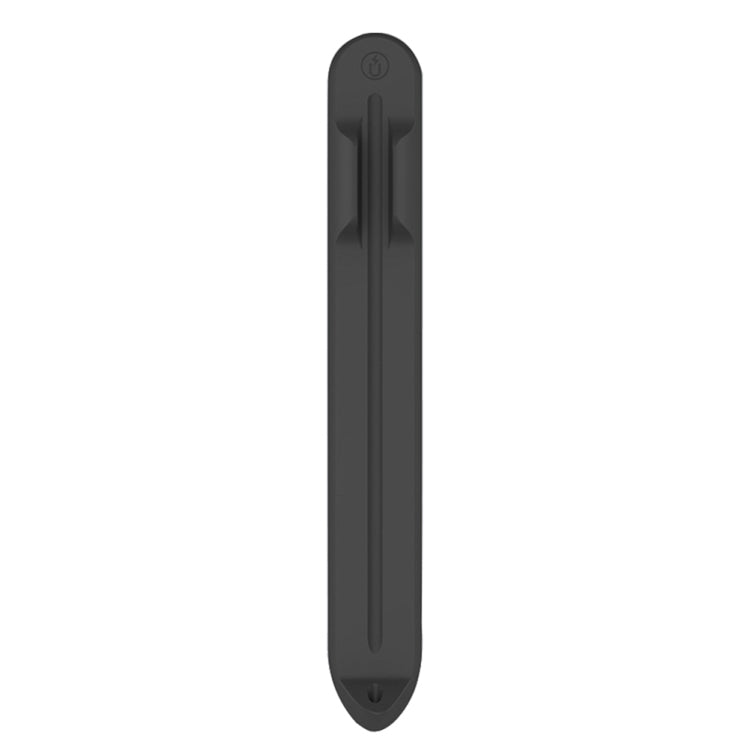 CY112 Stylus Silicone Magnetic Absorption Pen Holder For Apple Pencil1/2(Black) - Pencil Accessories by buy2fix | Online Shopping UK | buy2fix