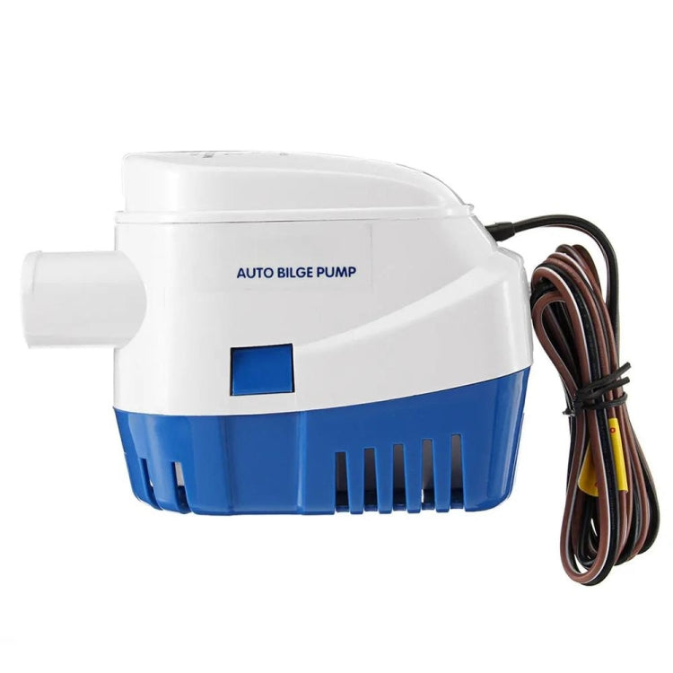 600GPH-12V Blue Automatic Bilge Pump Submersible Water Electric Pump For Yacht Marine Boat - Marine Accessories & Parts by buy2fix | Online Shopping UK | buy2fix