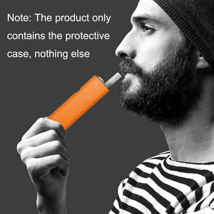 Heat Not Burn E-cigarette Protective Case For IQO ILUMA ONE(Lychee Pattern Red) - E Cigarette Accessories by buy2fix | Online Shopping UK | buy2fix