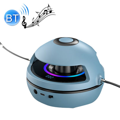 Fun Bluetooth Lighting Electronic Counting Intelligent Automatic Rope Skipping Machine(Sky Blue) - Fitness Equipments by buy2fix | Online Shopping UK | buy2fix